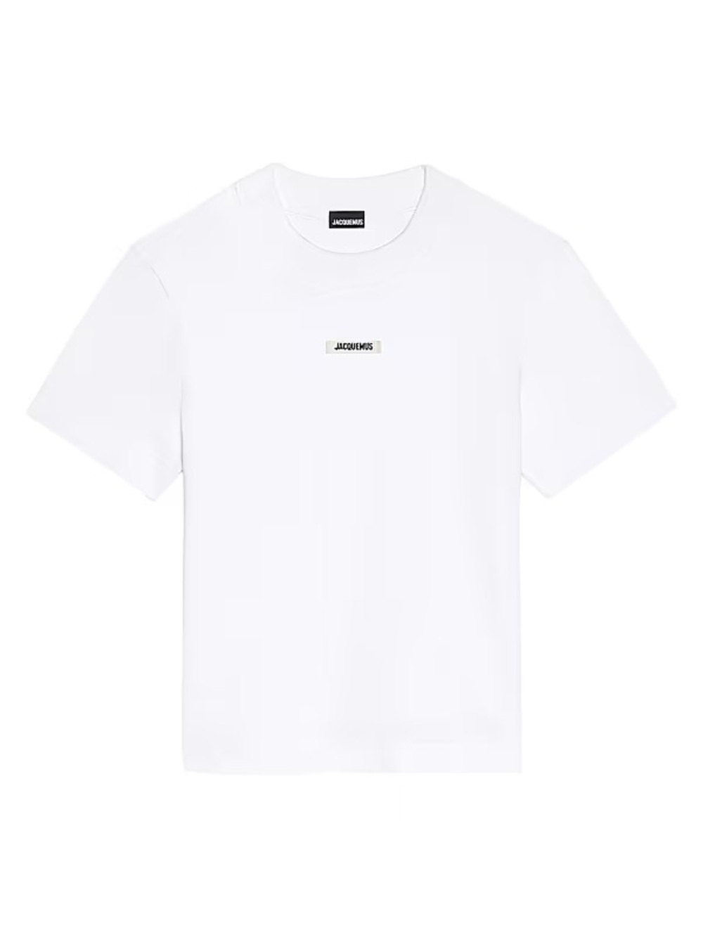 Jacquemus White Minimal Logo T-Shirt